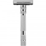 Aparelho De Barbear - Safety Razor Rockwell Model T2 Ajustável Cromado 